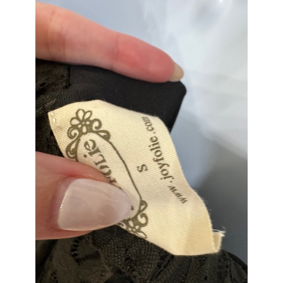 Joyfolie Leo set in washed black size small - Picture 7 of 8